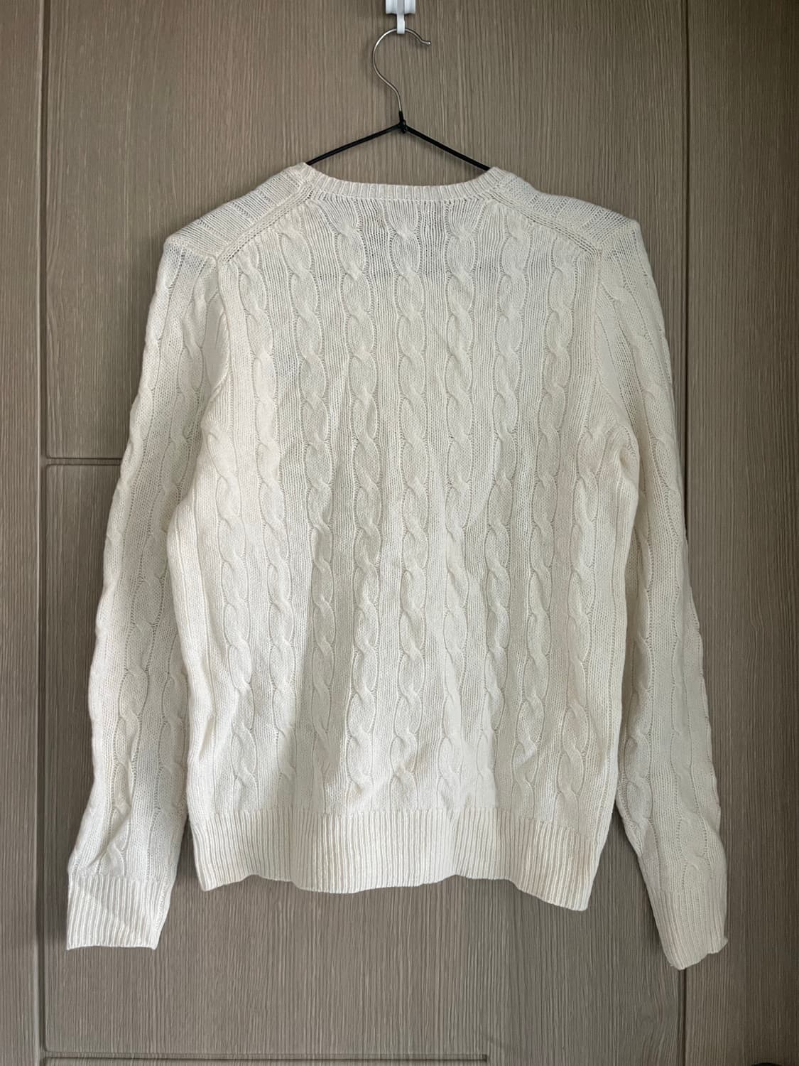 폴로 랄프로렌 케이블 모 캐시미어 혼방 라운드 니트 상품이미지5