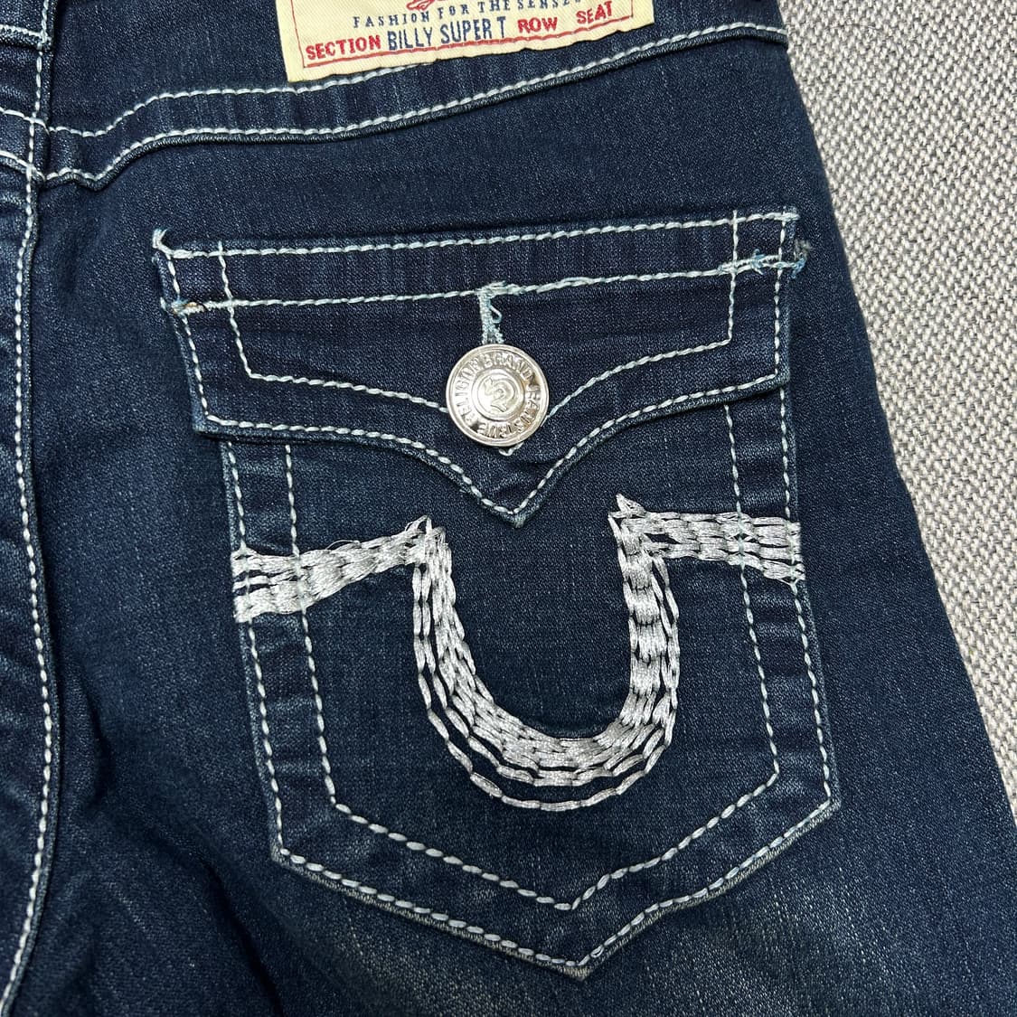트루릴리전 빌리 슈퍼티 스티치 데님팬츠(29) 상품이미지3