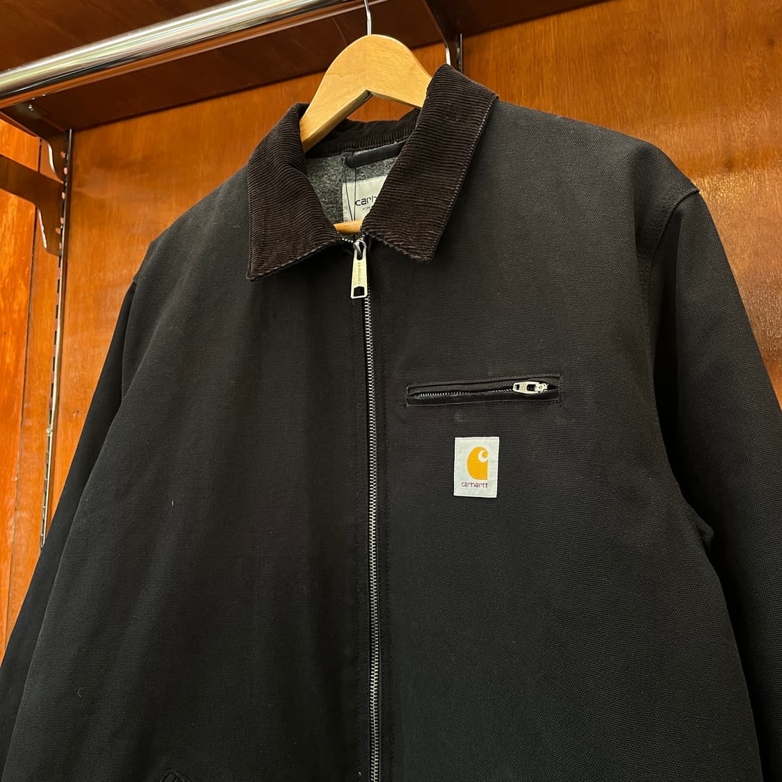 칼하트 WIP 디트로이트 자켓 블랙 [ 105 ] 상품이미지3