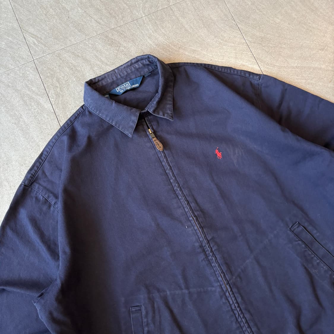 폴로 정품 네이비 스윙톱 자켓 상품이미지2