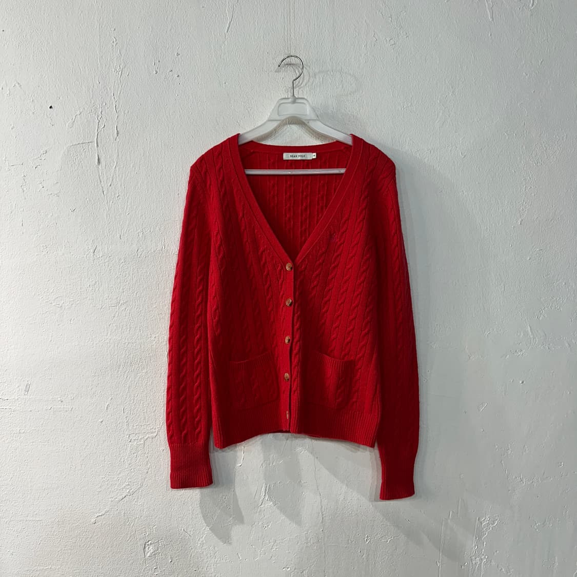 빈폴 캐시미어 혼방 가디건 여성90 상품이미지1