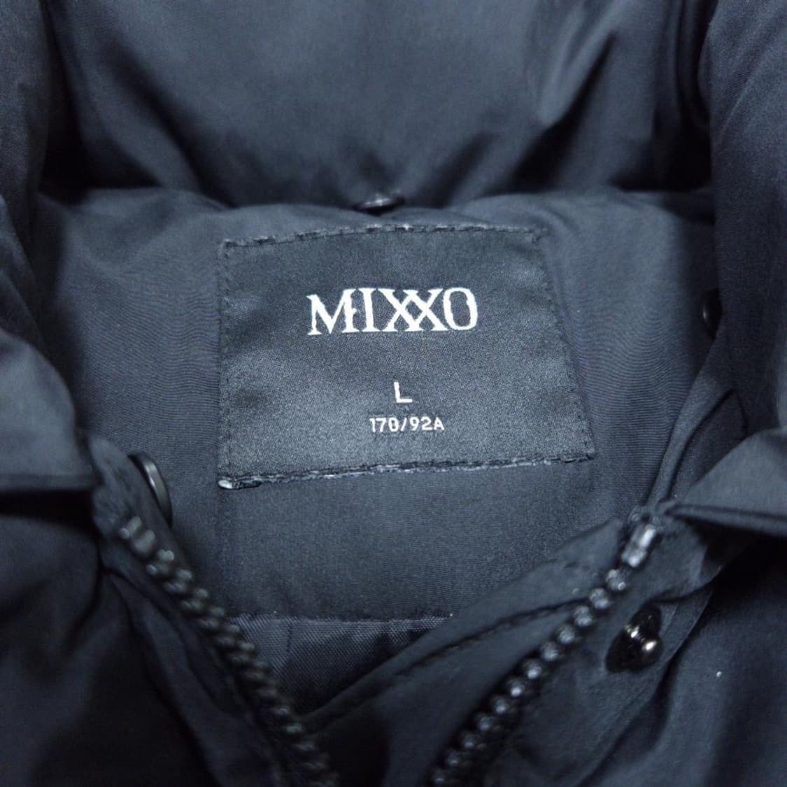  미쏘 블랙 다운 푸퍼 패딩 상품이미지3