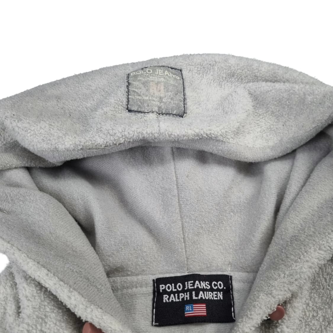 폴로진스 후리스 후드집업 M 상품이미지3