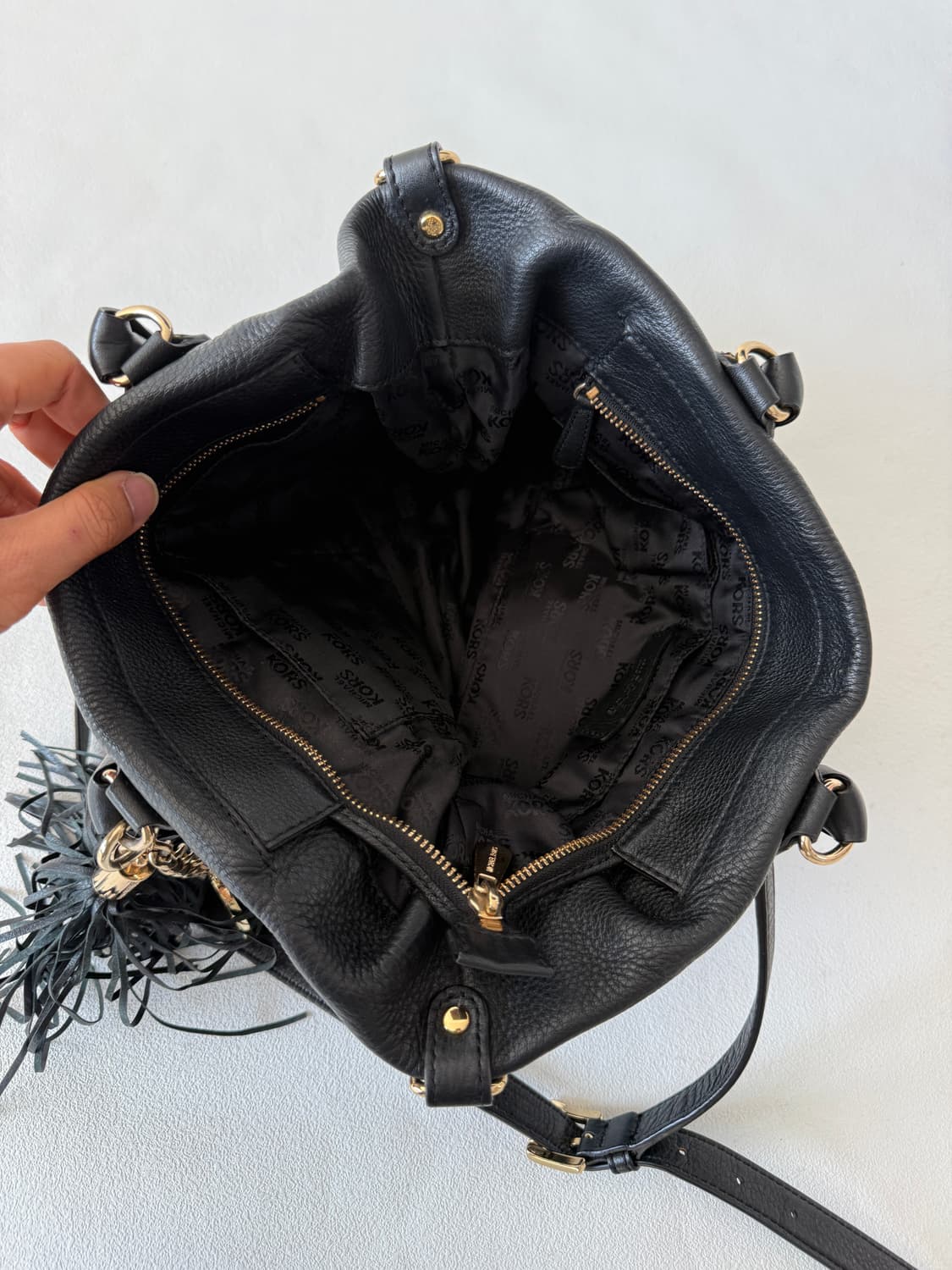 마이클코어스(MICHAEL KORS) 레더 토트백(크로스 가능) 상품이미지9