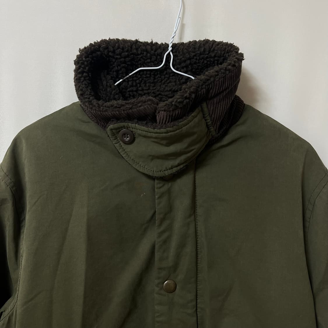 스파오 레지먼트 밀리터리 양털 카라 덱자켓 M/95 상품이미지2