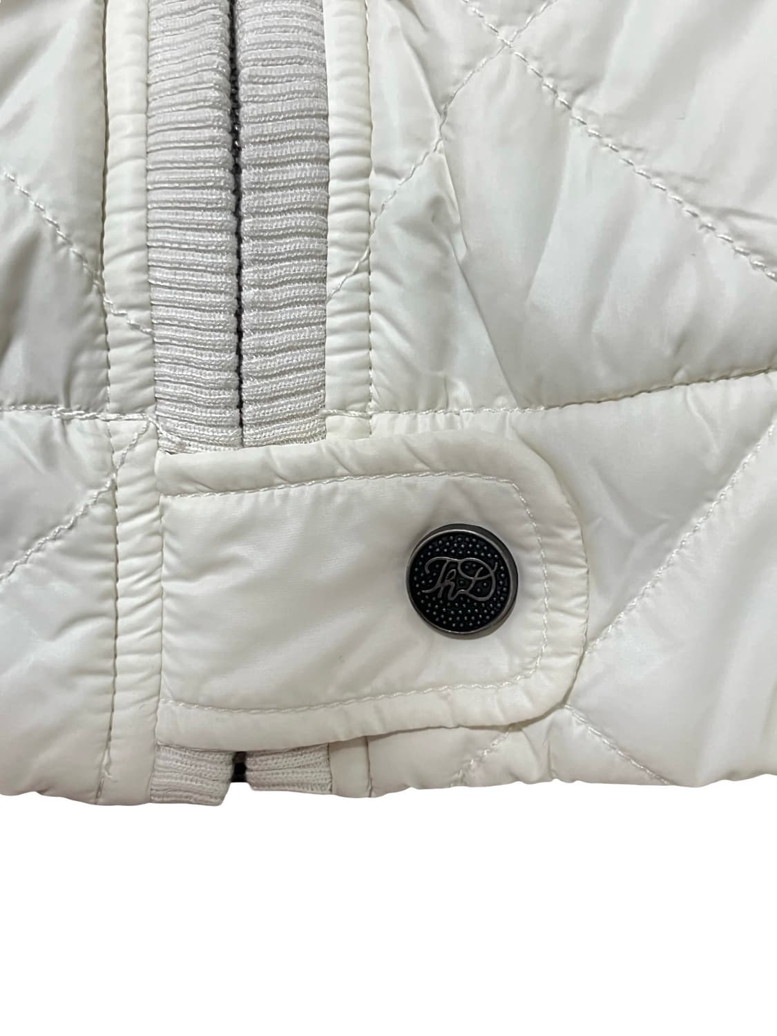 타미힐피거 퀼팅 경량 숏 패딩 자켓 여성 M 상품이미지4