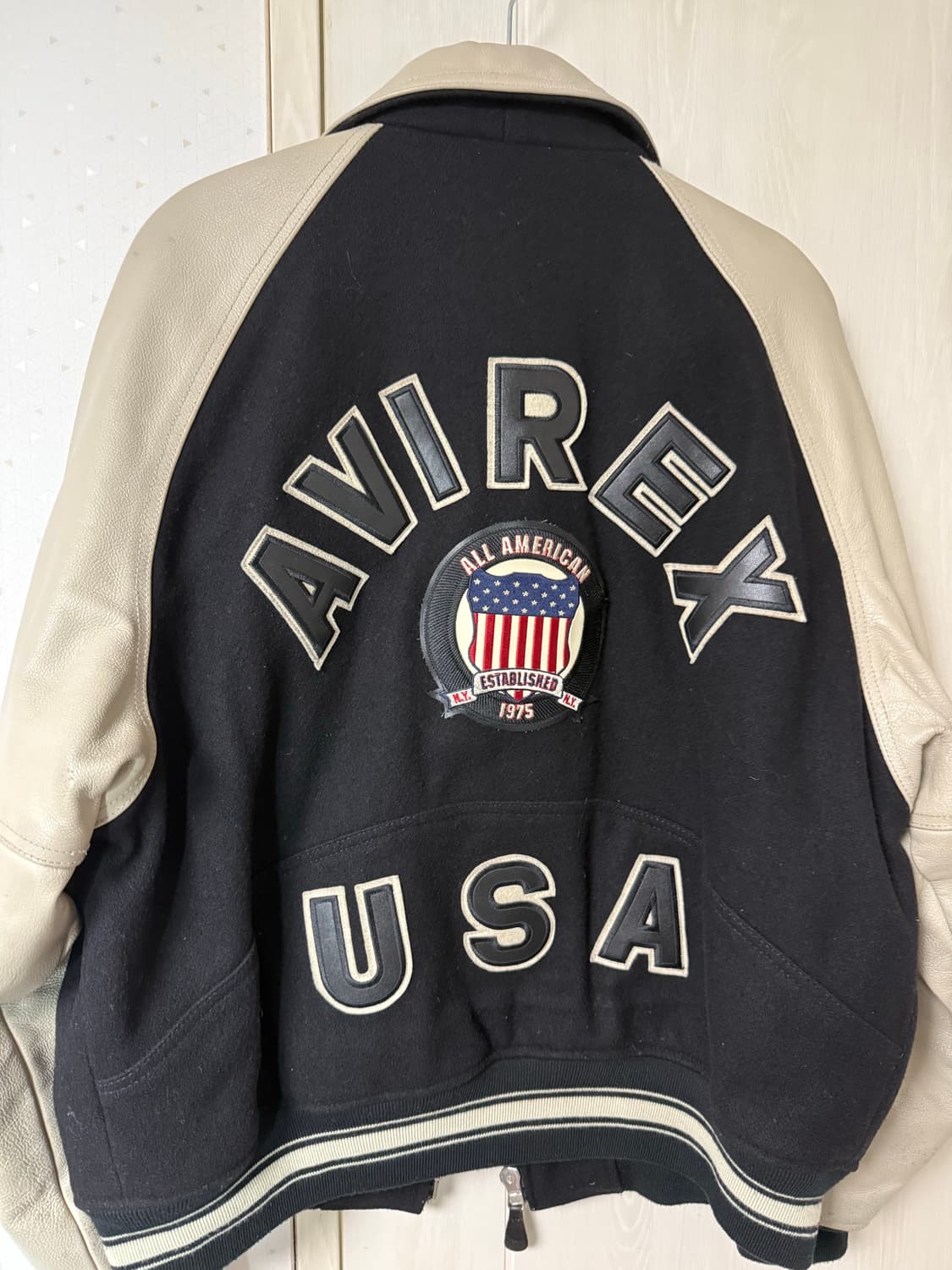 Vintage Arvirex wool varsity 상품이미지2