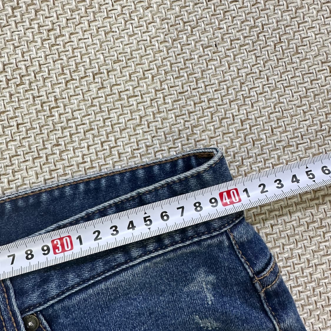 M 플랙 데님 팬츠 0401D 상품이미지6