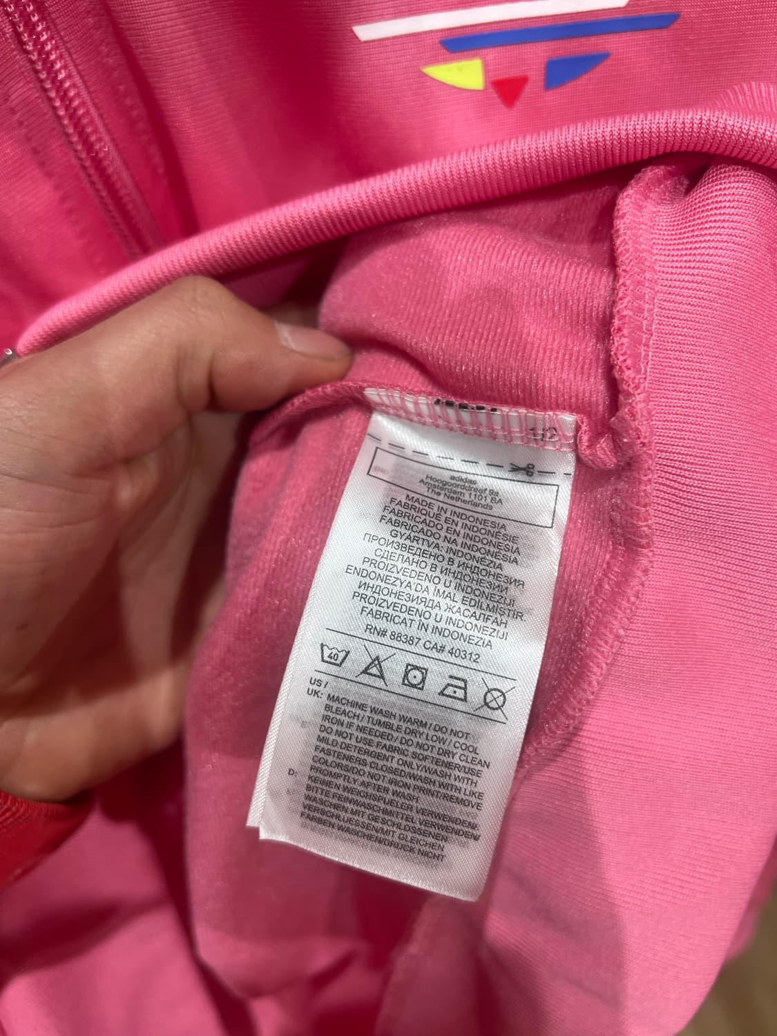 아디다스 오리지널 핑크 트랙탑 져지 상품이미지4