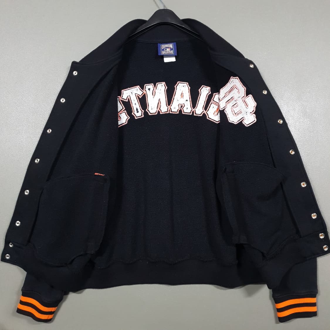 L) 쿠퍼스타운 90s MLB 샌프란시스코 코튼 스웻 바시티 자켓 상품이미지3