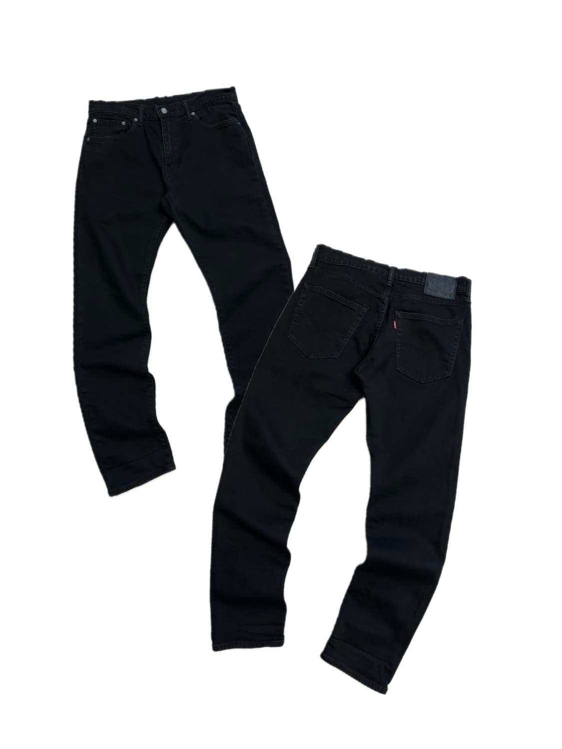 리바이스 502 흑청 데님팬츠 상품이미지1
