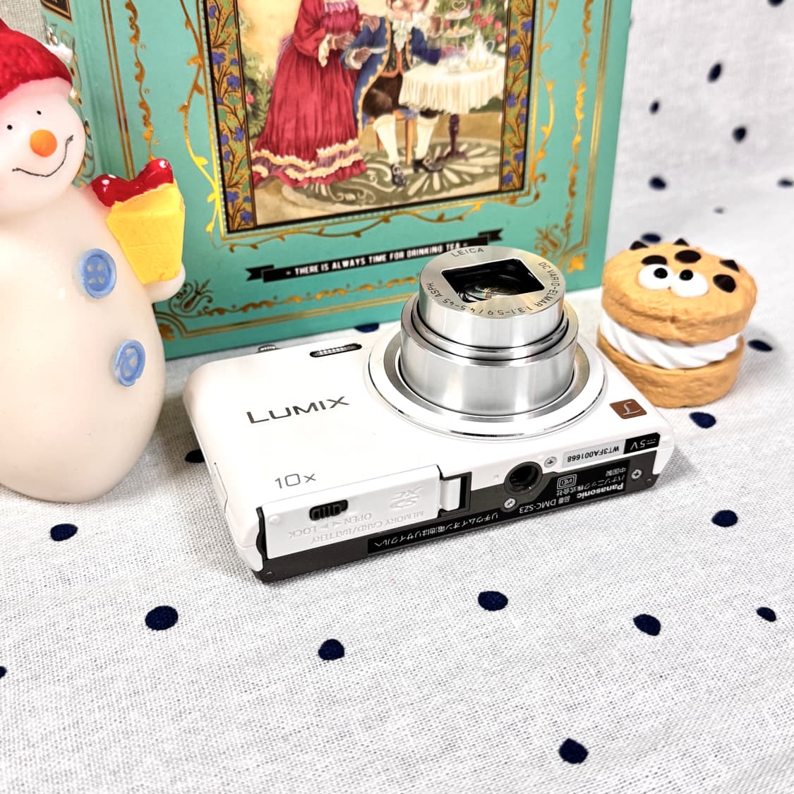 파나소닉 루믹스 SZ3 화이트(작례포함) 빈티지디카 상품이미지4