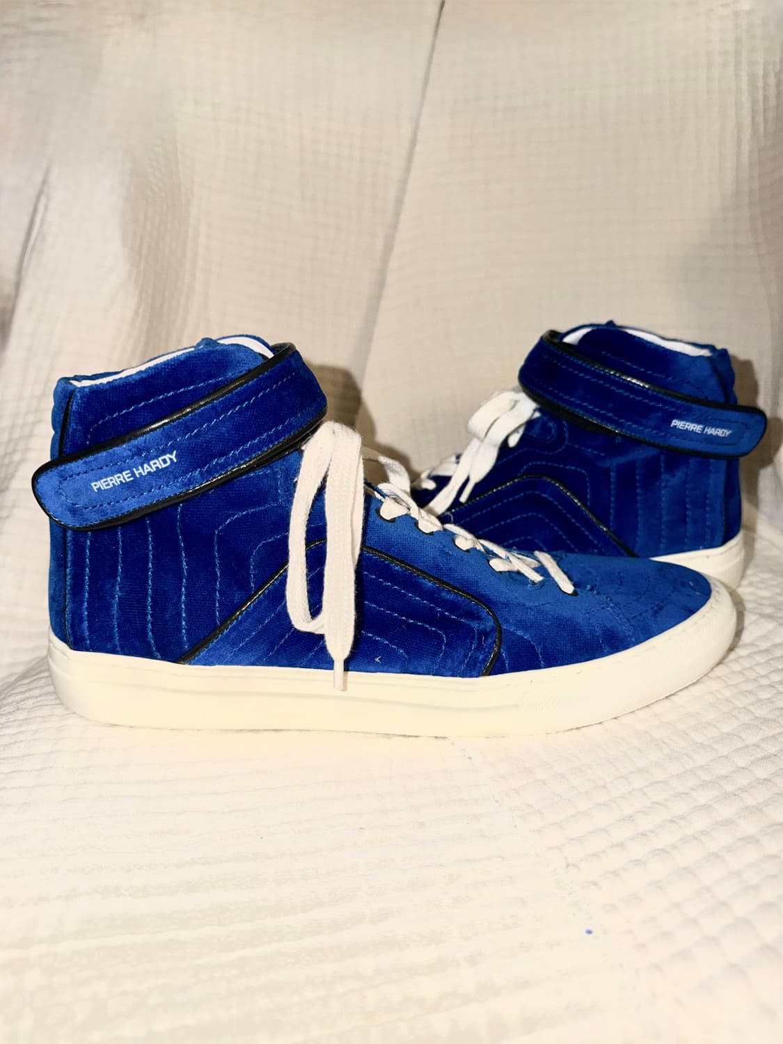 피에르하디 블루벨벳 하이탑 상품이미지1