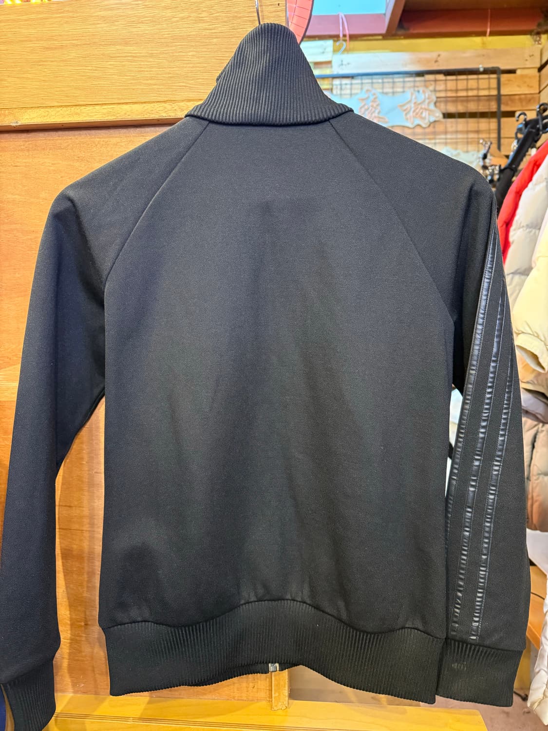 아디다스 자수로고 블랙 져지 상품이미지4