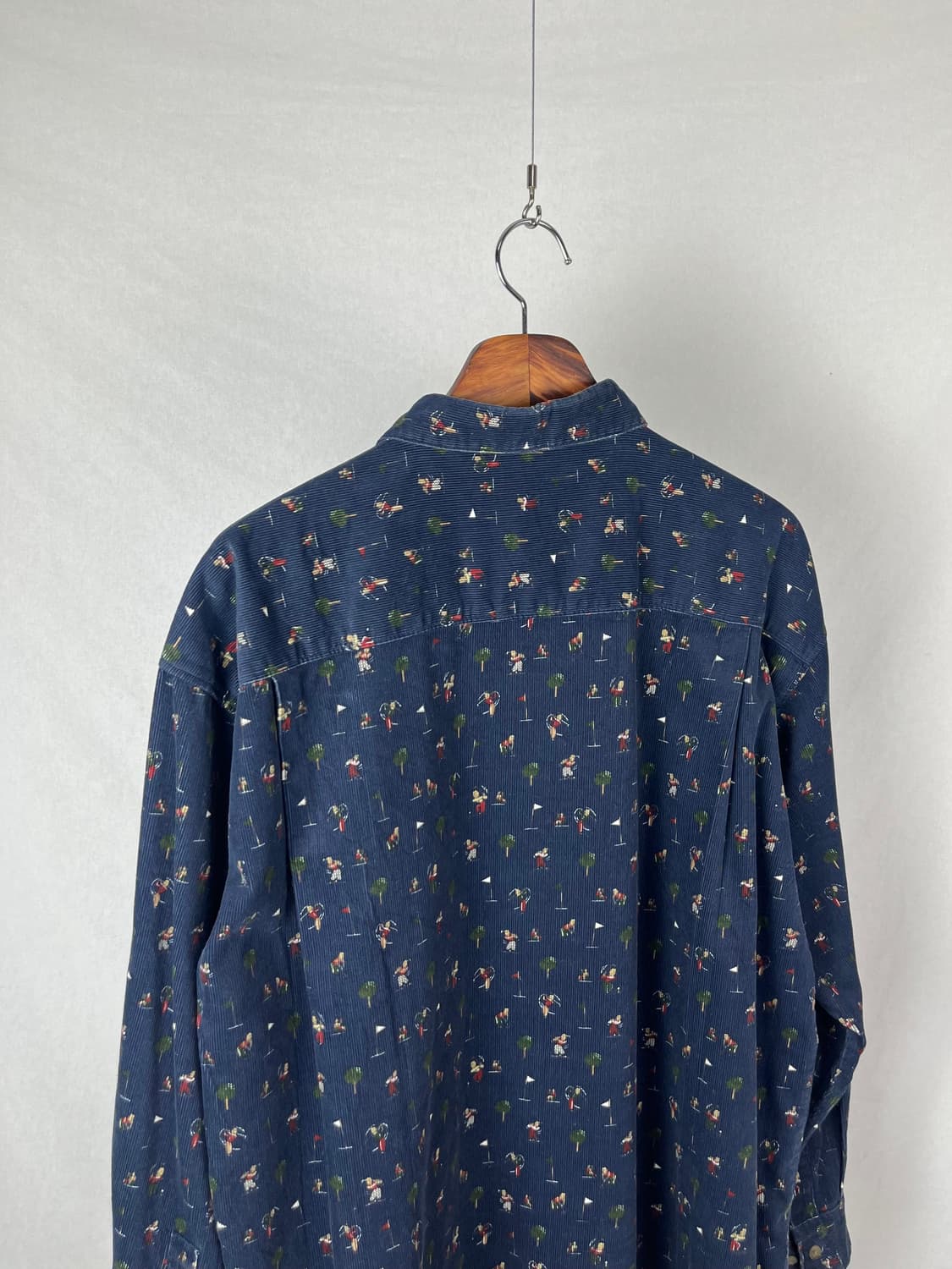 Vintage (maede in japan) 골덴 패턴 셔츠  상품이미지4