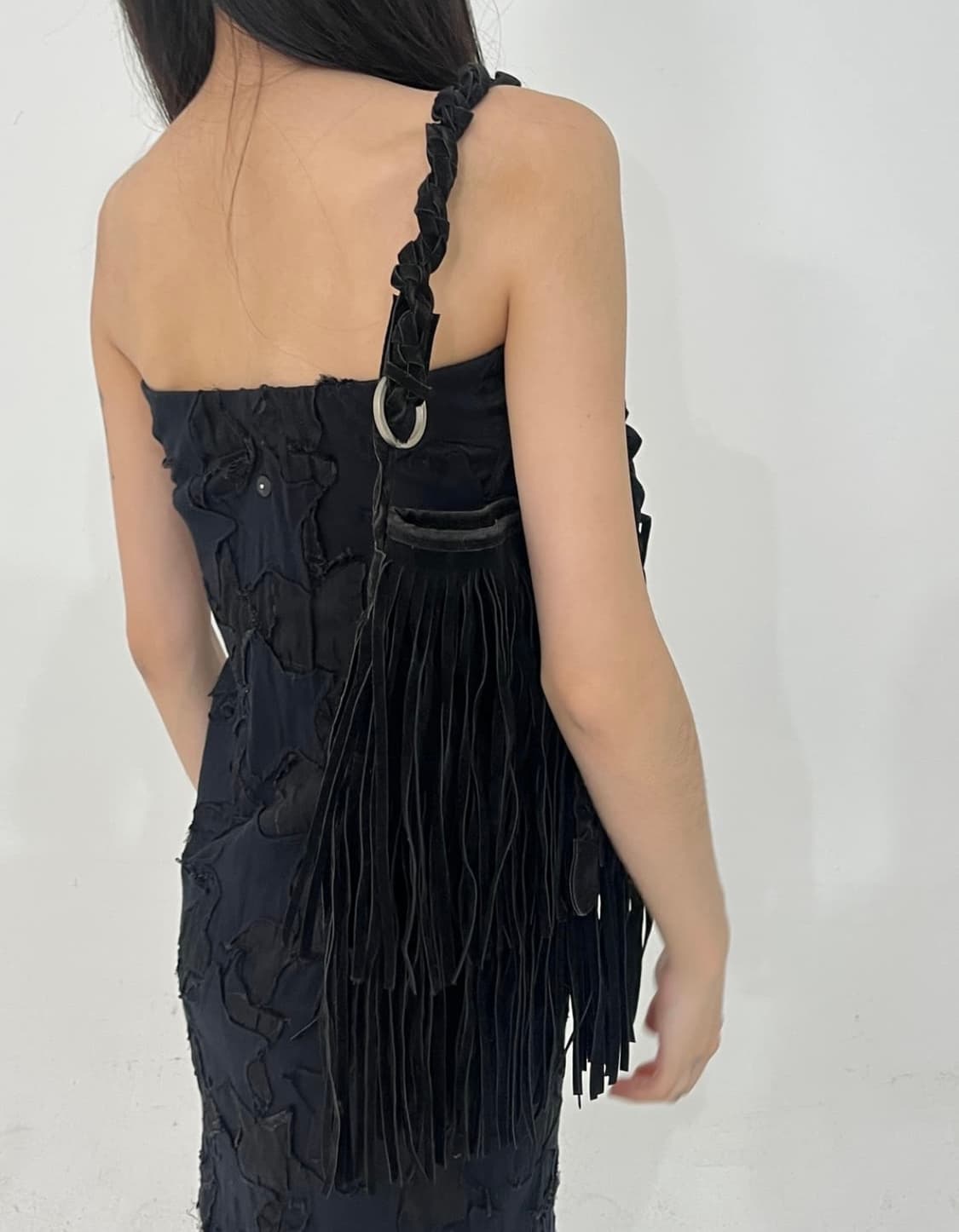 Fringe knot shoulder bag 상품이미지4