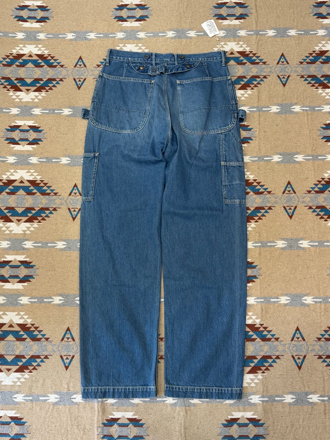 [2][M] 캐피탈 11.5온즈 데님 럼버 팬츠 인디고 (프로세싱) 상품이미지3