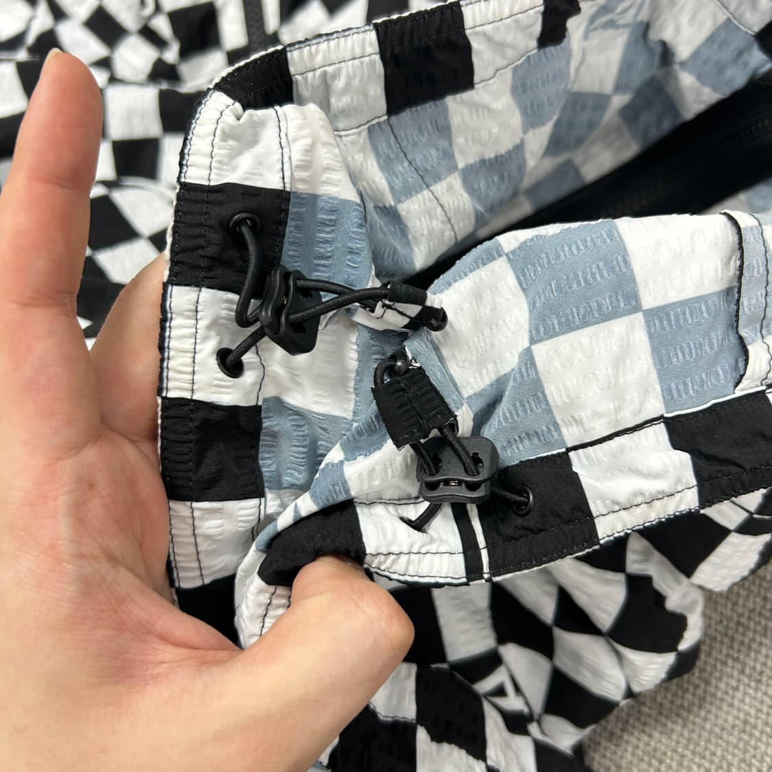 왁 WAAC 우먼스 체커보드 조끼 베스트(4) 상품이미지5