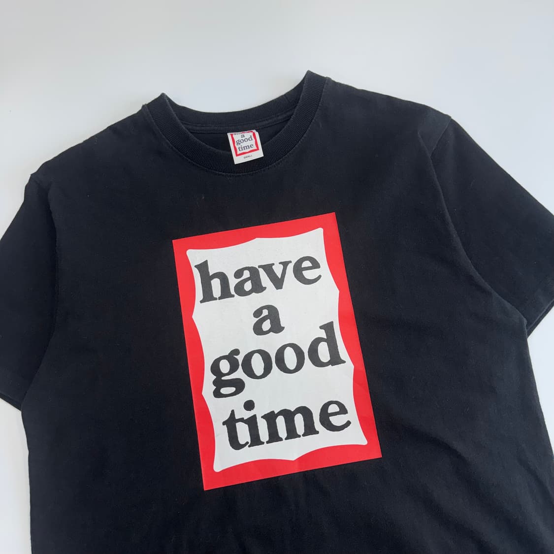 Have a nice time 해브 어 굿 타임 블랙 반팔  상품이미지4