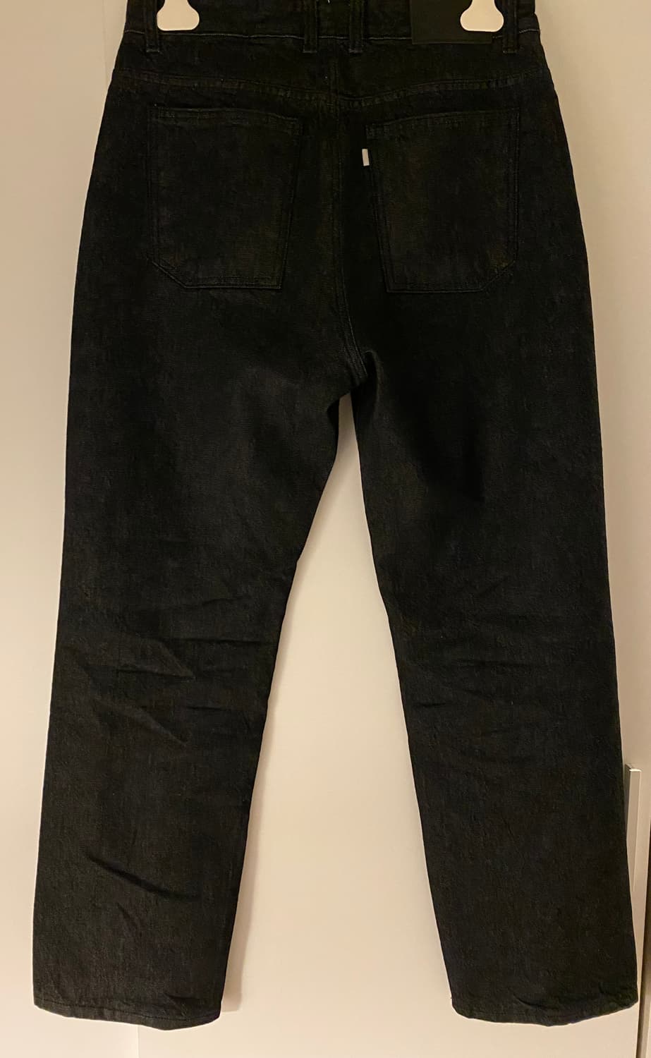 youth 유스 스트레이트 데님 팬츠 블랙 M 상품이미지4