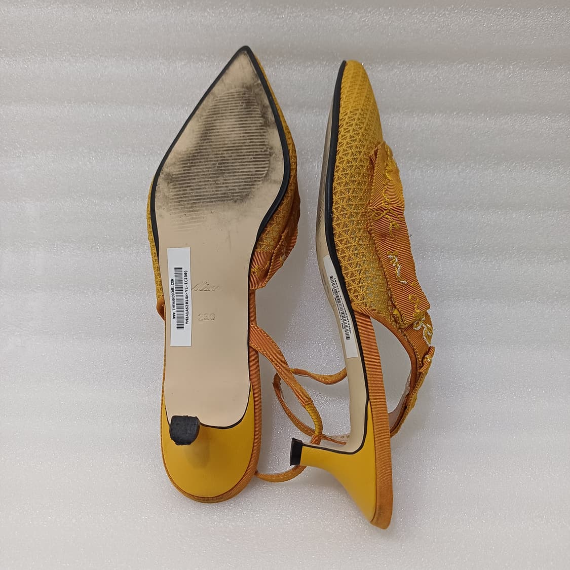 정품 마인 여름 샌들 슬링백 구두 230 / 굽 5cm 사랑봉봉 상품이미지3