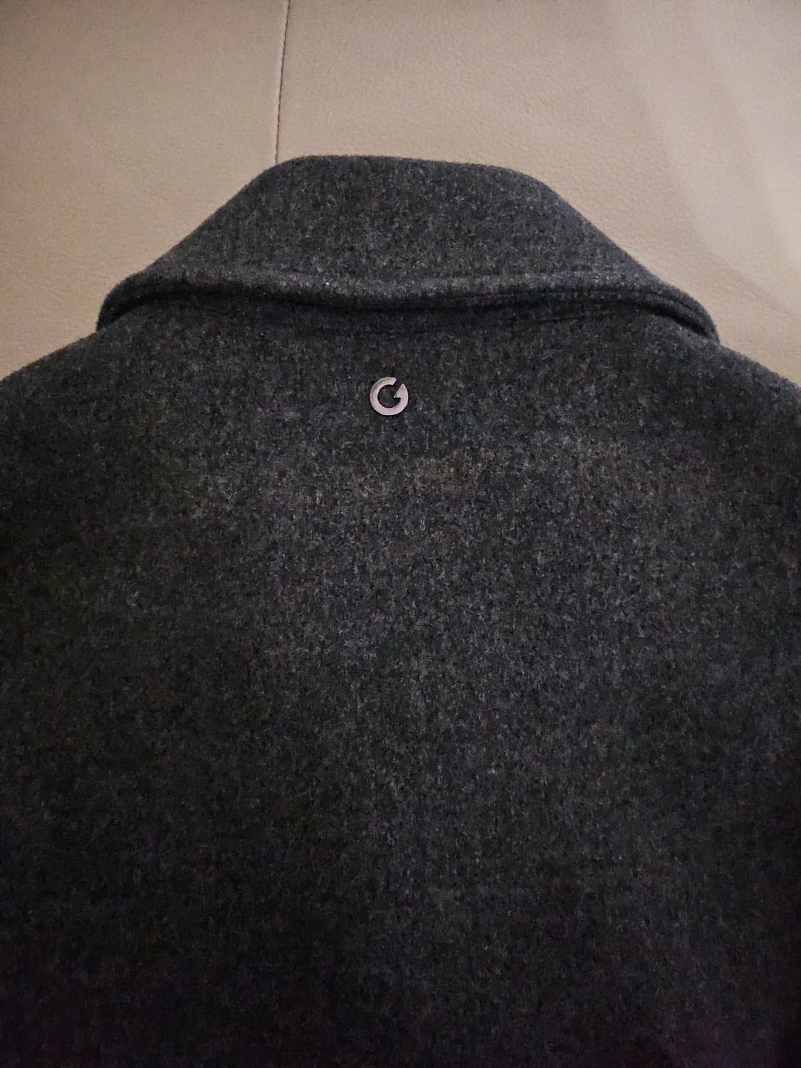 [거의 새것] 시프트지 SHIFT.G 오버핏 울 사파리 블렌디드 코트 상품이미지3