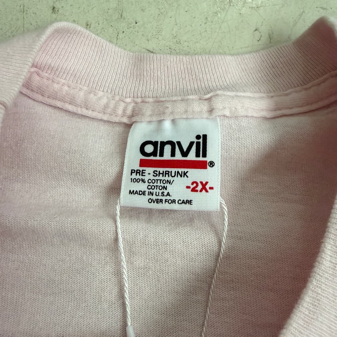 90s USA Anvil 빈티지 싱글스티치 반팔티 2XL 상품이미지7