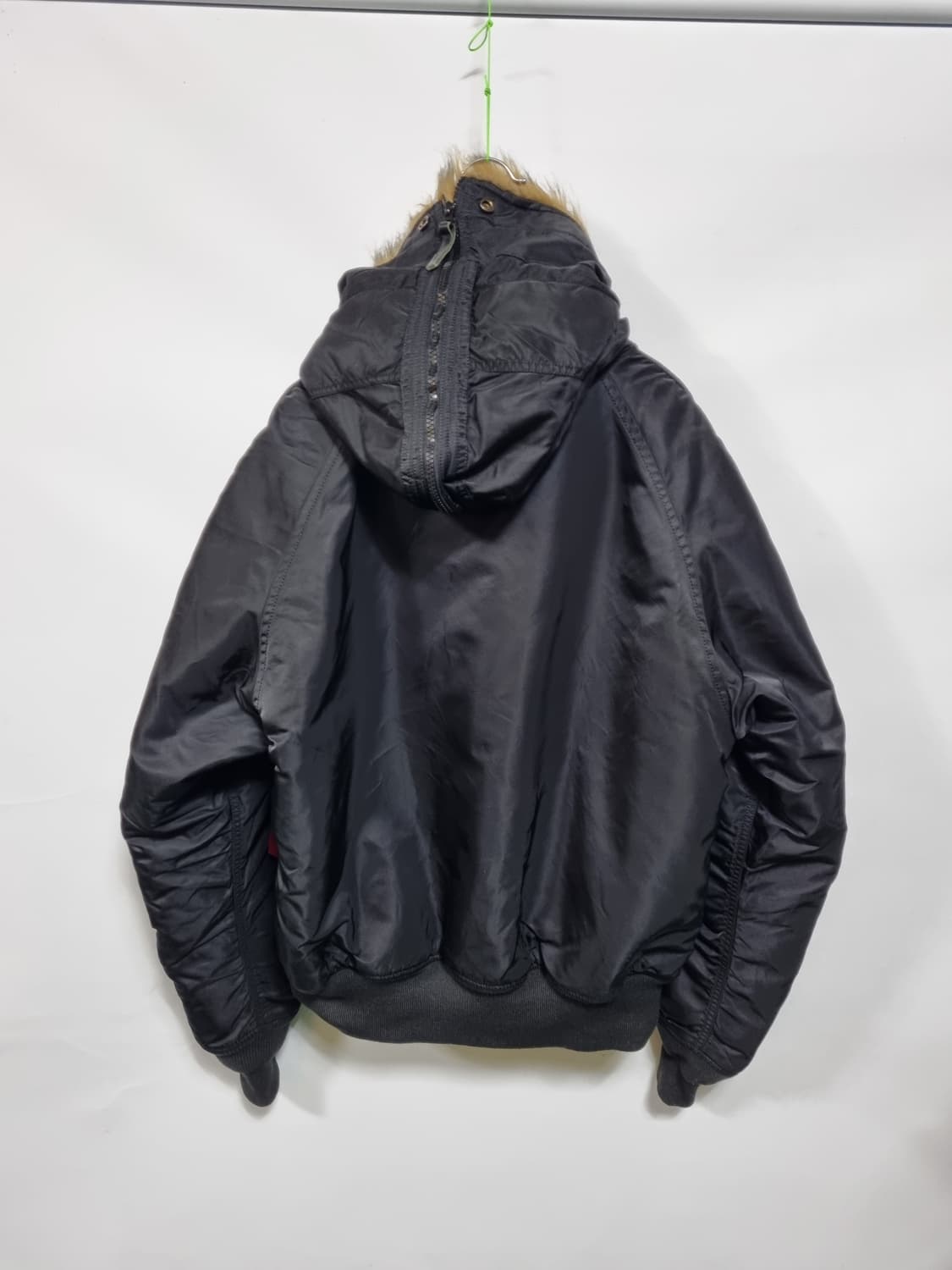 알파인더스트리 n-2B 후드 항공자켓 L 상품이미지2