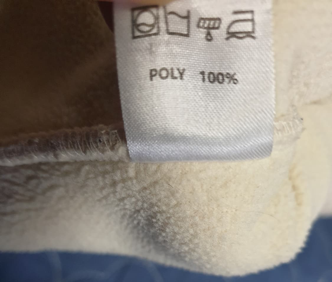 HDEX 어깨와펜 쉐르파 덤블 플리스 집업자켓 아이보리 (L) 상품이미지6