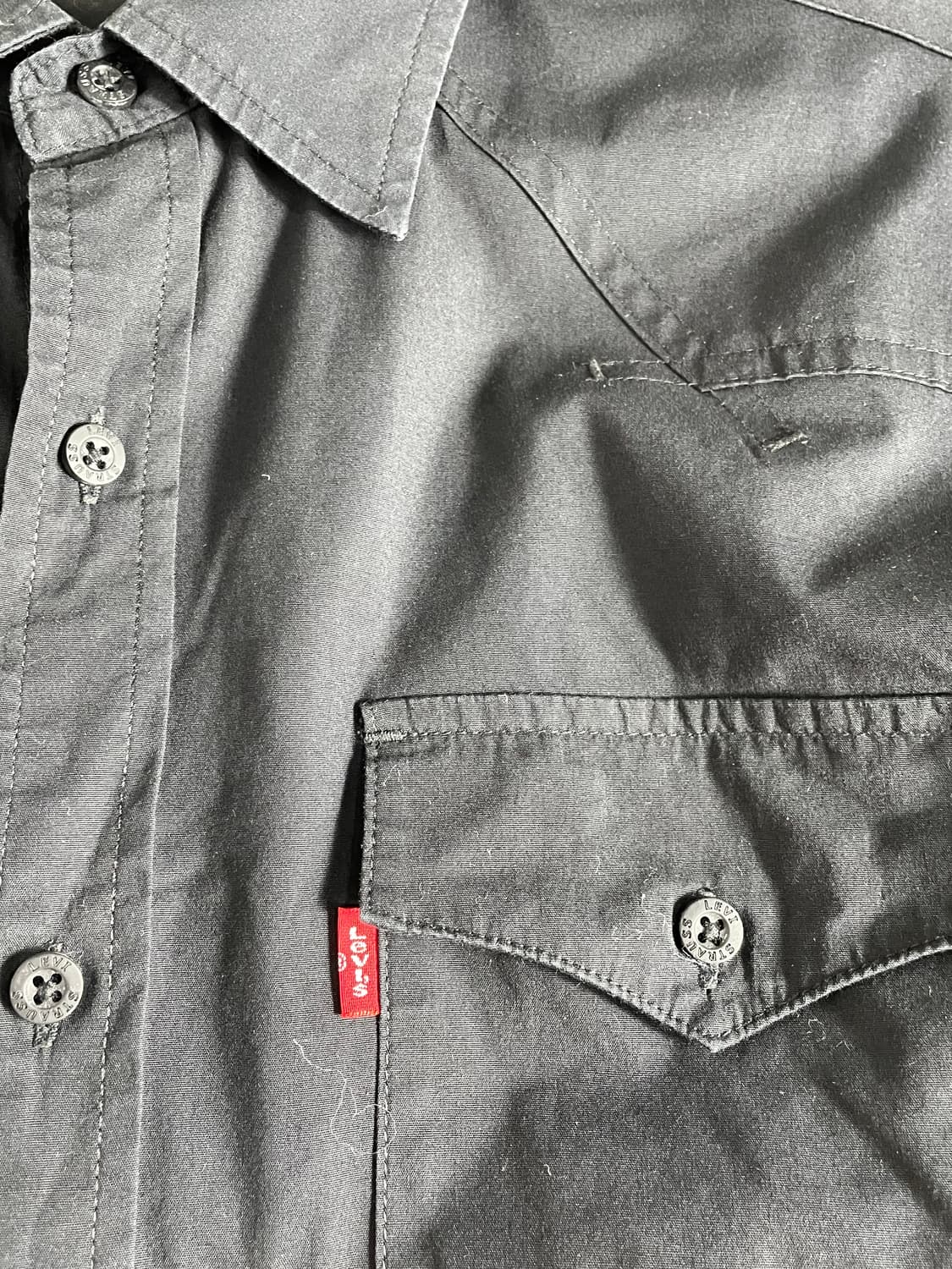 리바이스 웨스턴 슬림핏 셔츠00s 상품이미지5
