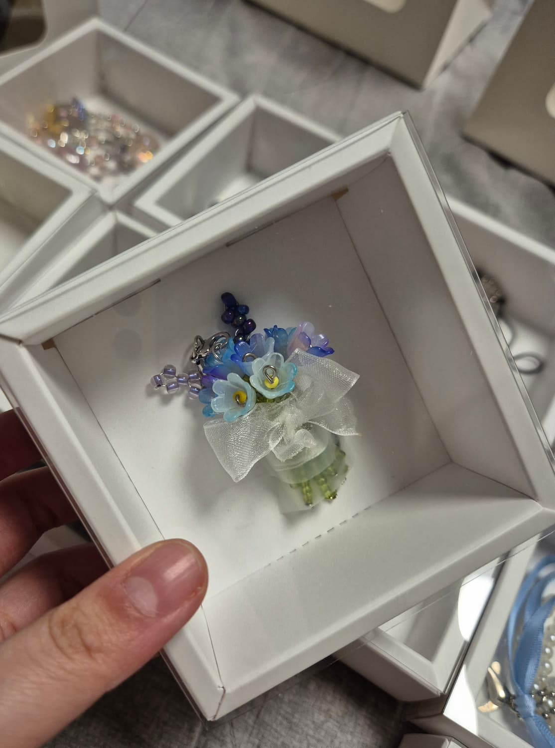 비즈 꽃다발 상품이미지1