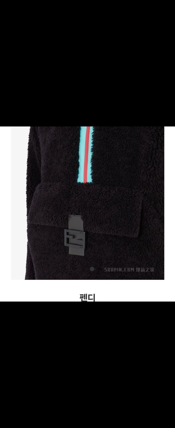 화제의 팬션쇼 메인 정품팬디&티파니 콜라보 테디베어집업 자켓 55-66 상품이미지7