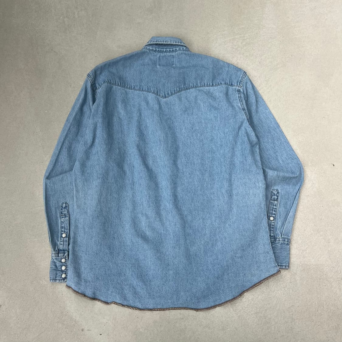 랭글러 워크 데님셔츠 s09208 상품이미지2