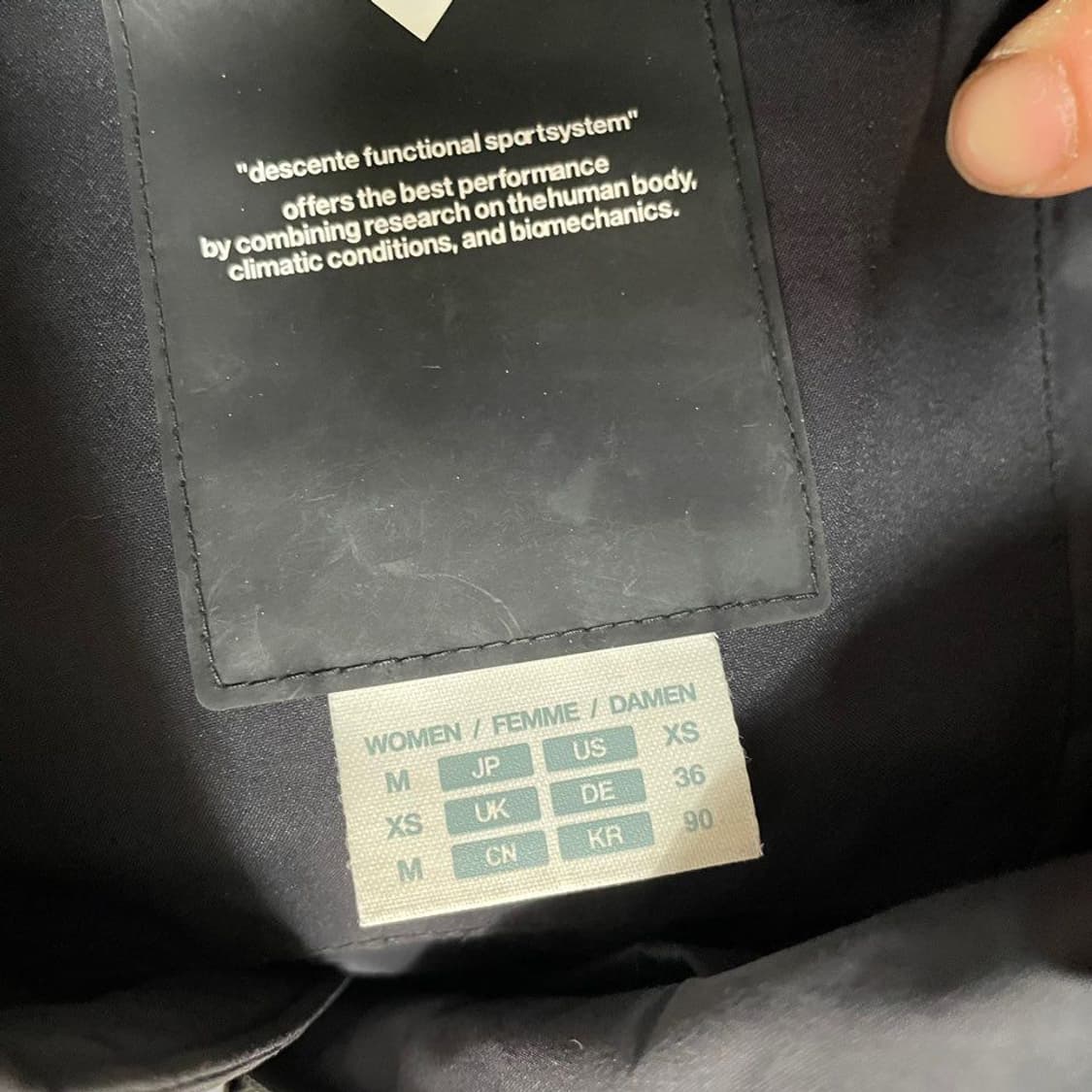 데상트  여성 덕다운 패딩  5628 상품이미지5