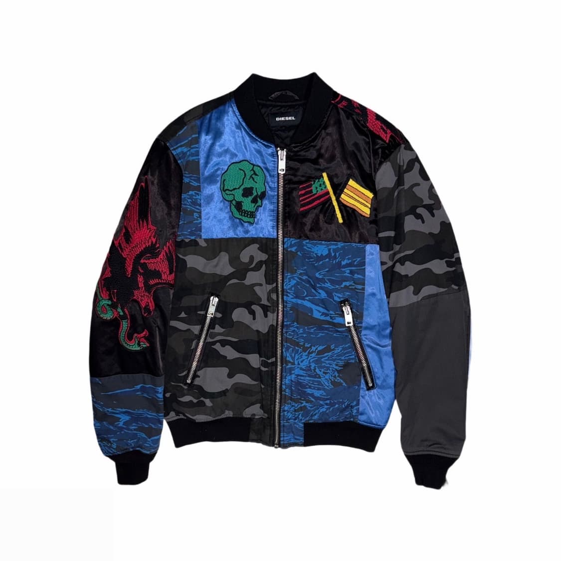 Diesel J-Kit Patch Bomber Jacket 상품이미지1