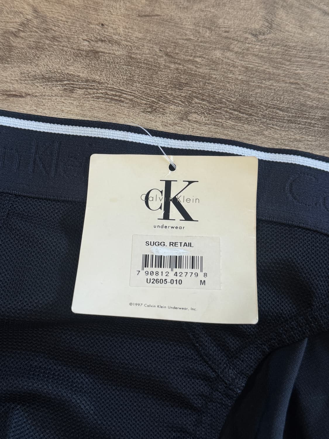 CK 캘빈클라인 90s Made in Israel 힙 브리프 삼각 속옷  상품이미지3