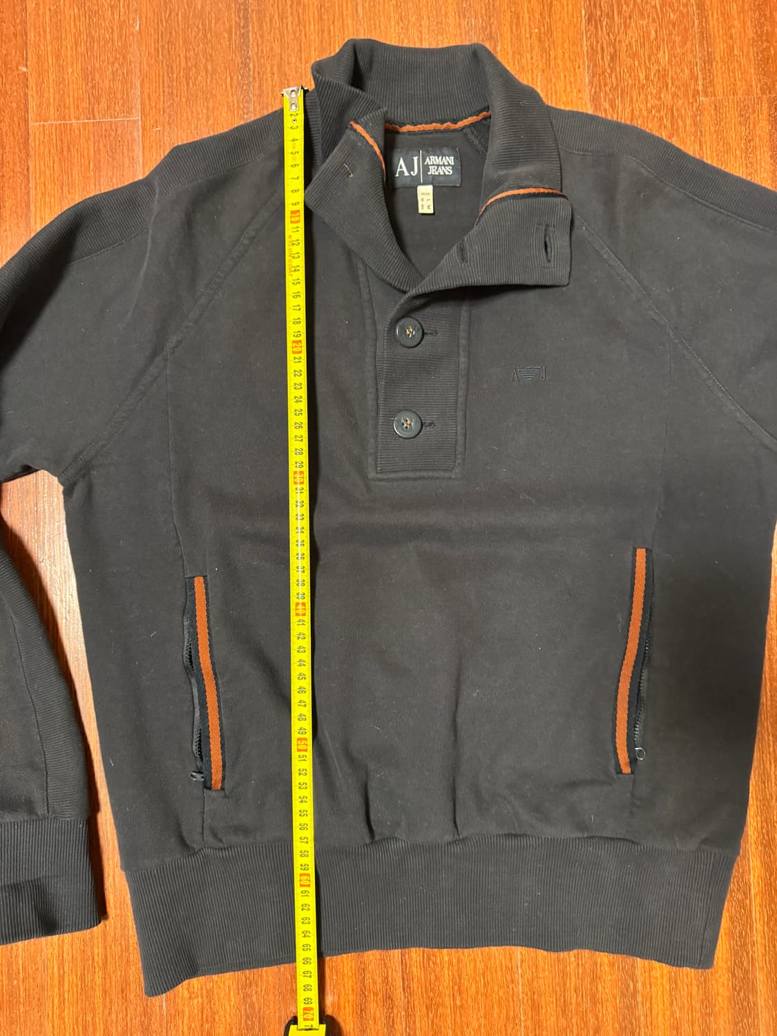 [L] 알마니 진스 반집업 스웻셔츠 상품이미지5