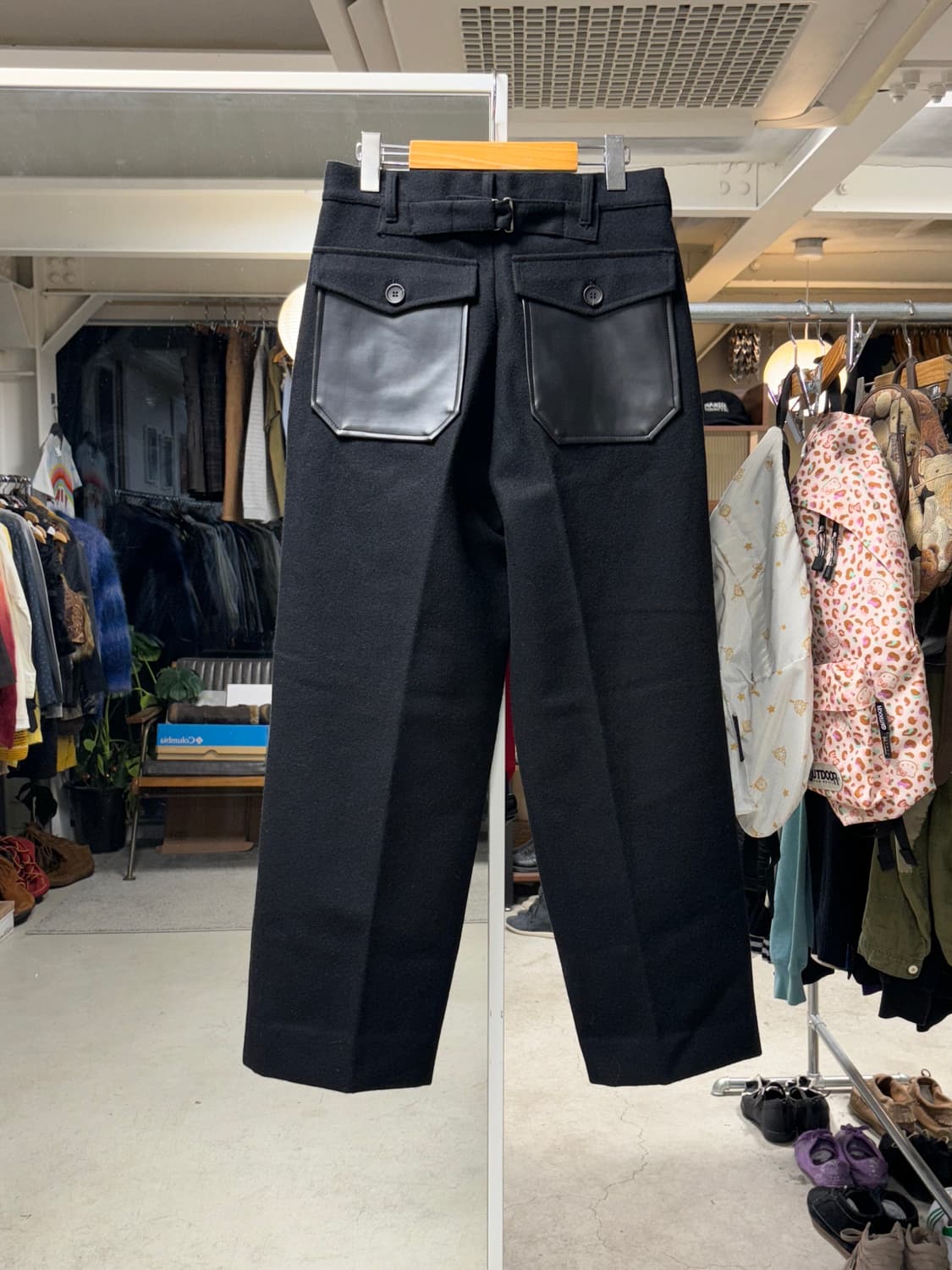 니콜 클럽 포맨 울 팬츠 상품이미지2