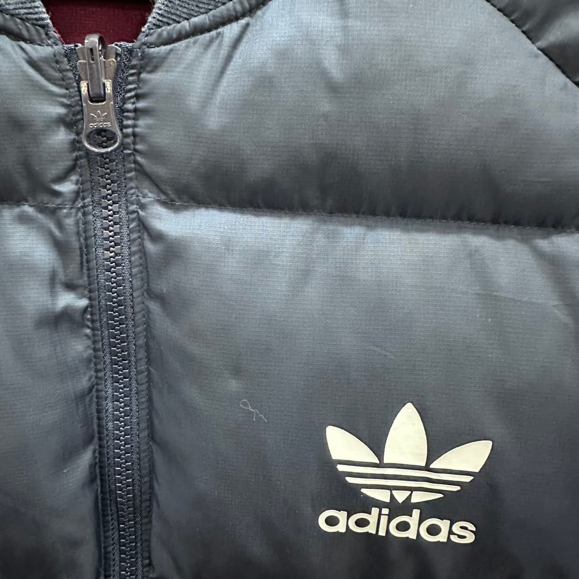 아디다스 리버서블 SST 덕다운 패딩 자켓M-L 상품이미지4