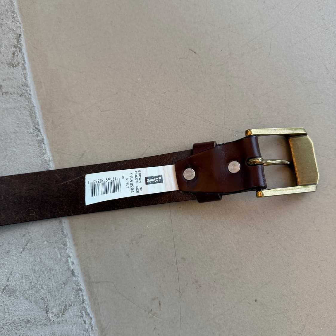 리바이스 레더 벨트 상품이미지3
