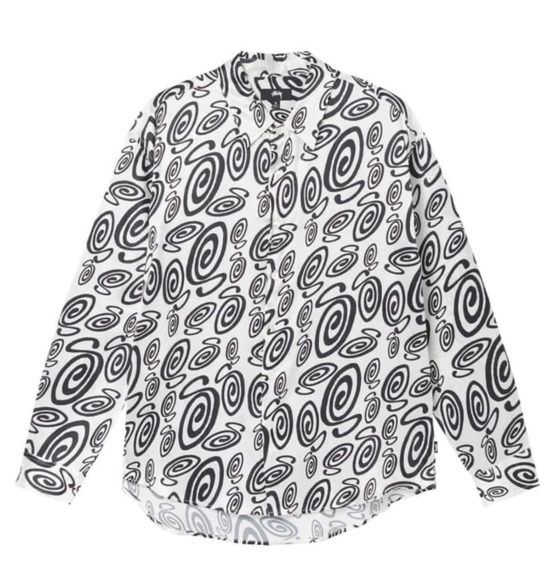 XL) 스투시 스윌리 S 실크 셔츠 긴팔 상품이미지1