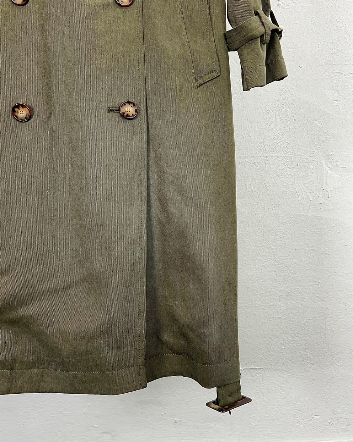 폴로 랄프로렌 올리브 그린 헤리티지 트렌치 코트 상품이미지5