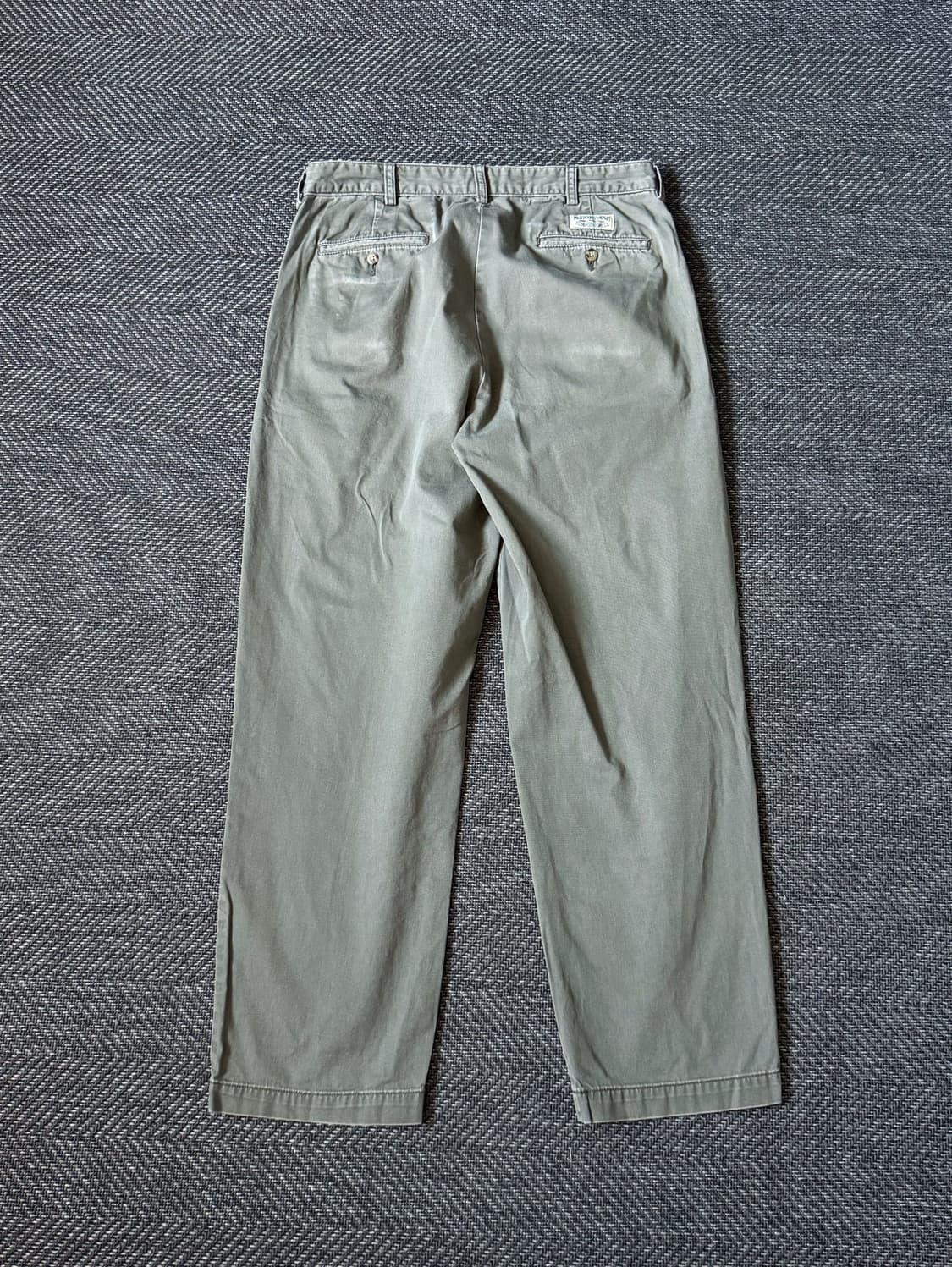 (33) 폴로 진스 더블 플리츠 빈티지 치노팬츠 상품이미지6
