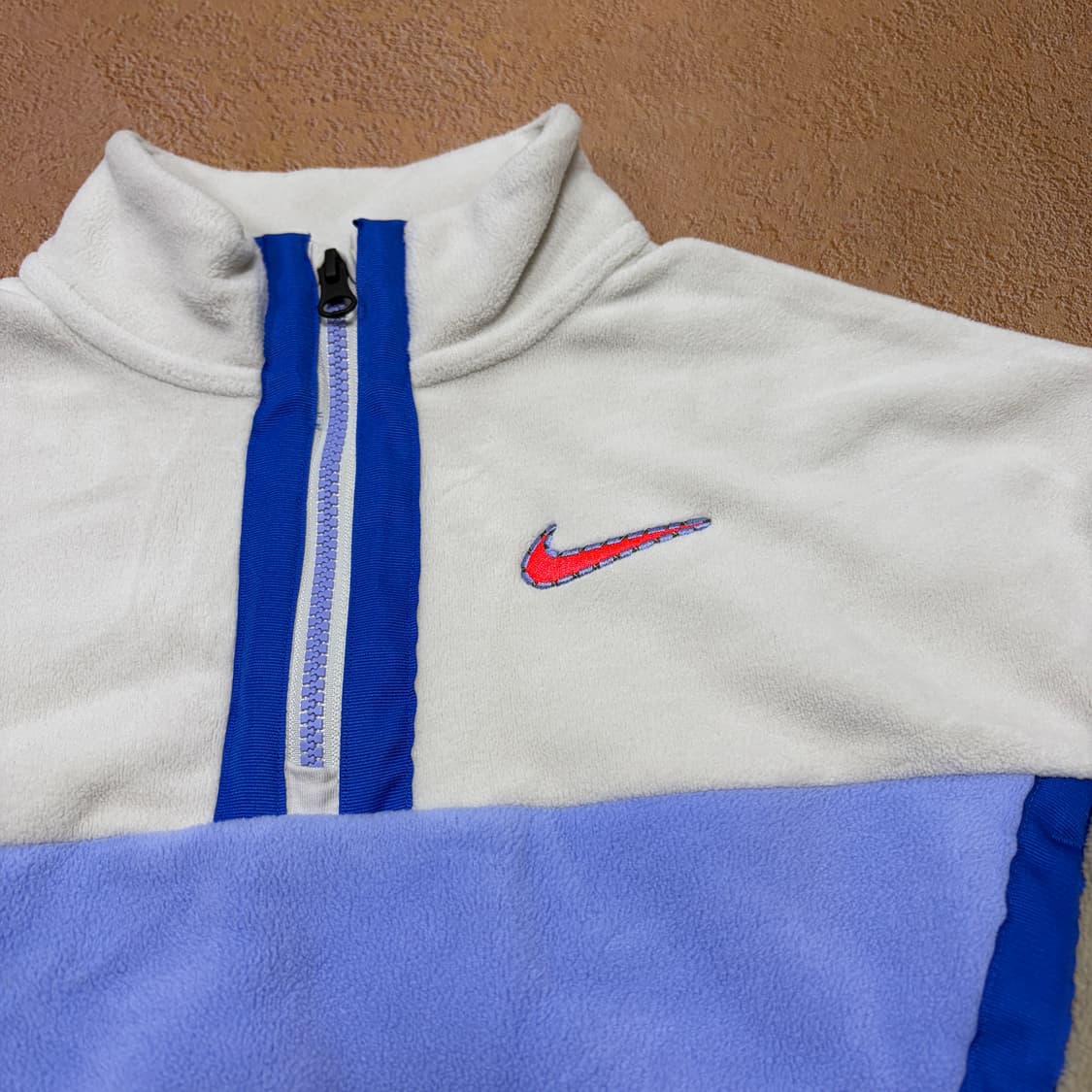  (W)나이키 반집업 크롭 플리스 맨투맨 상품이미지2