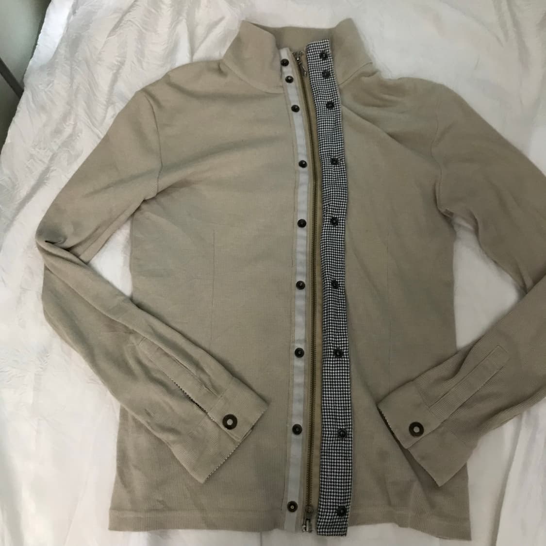 Michel Klein 미쉘클랑 모리 투웨이 버튼 니트 집업 상품이미지4