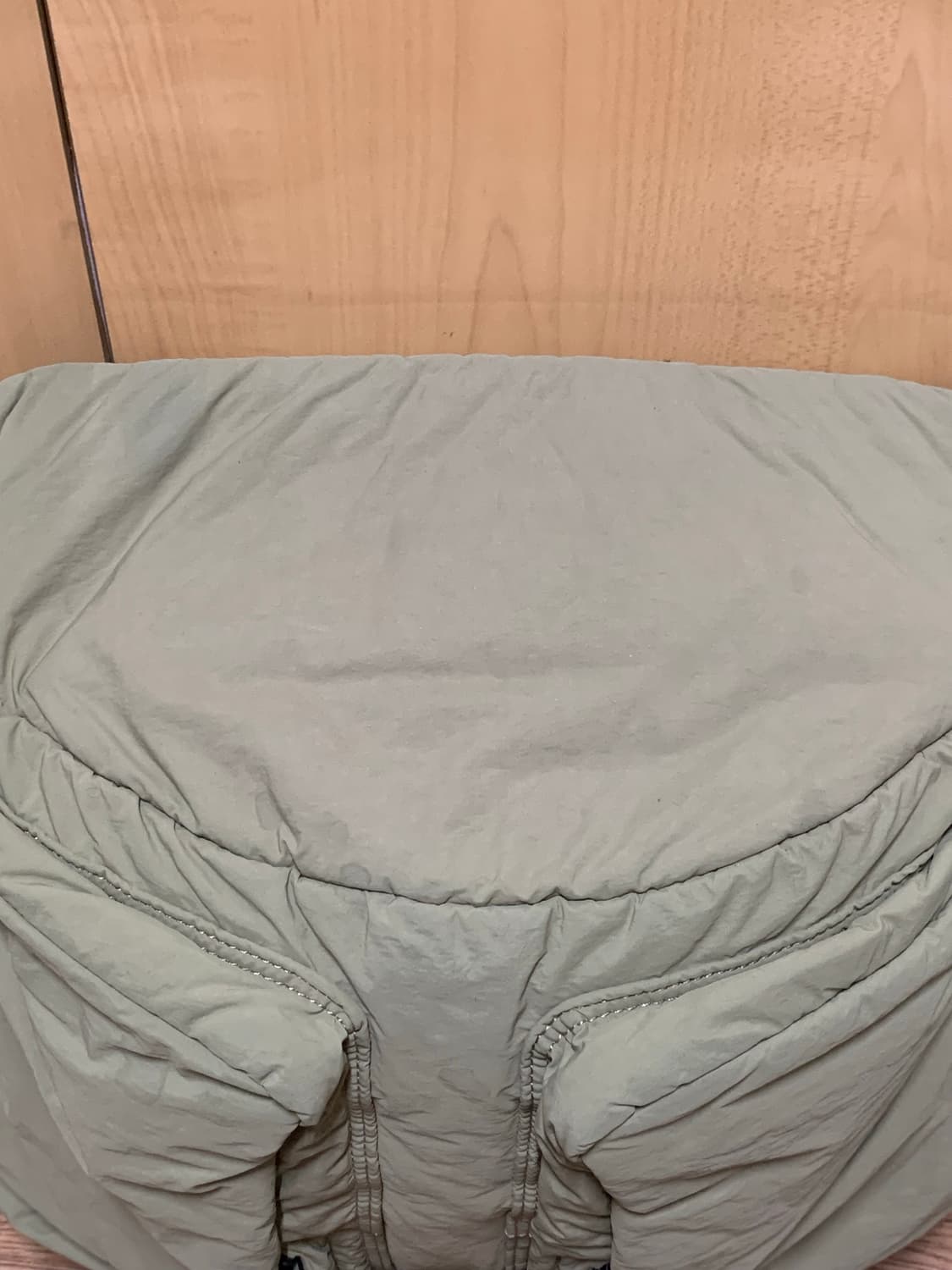 마지언타이틀 올데이백 럭색 백팩 베이지 상품이미지5