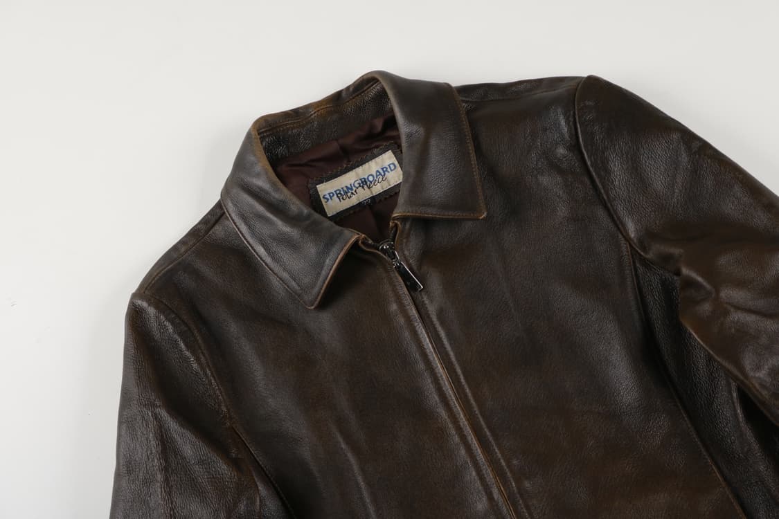 [여성 L] 빈티지 양가죽 자켓 상품이미지2