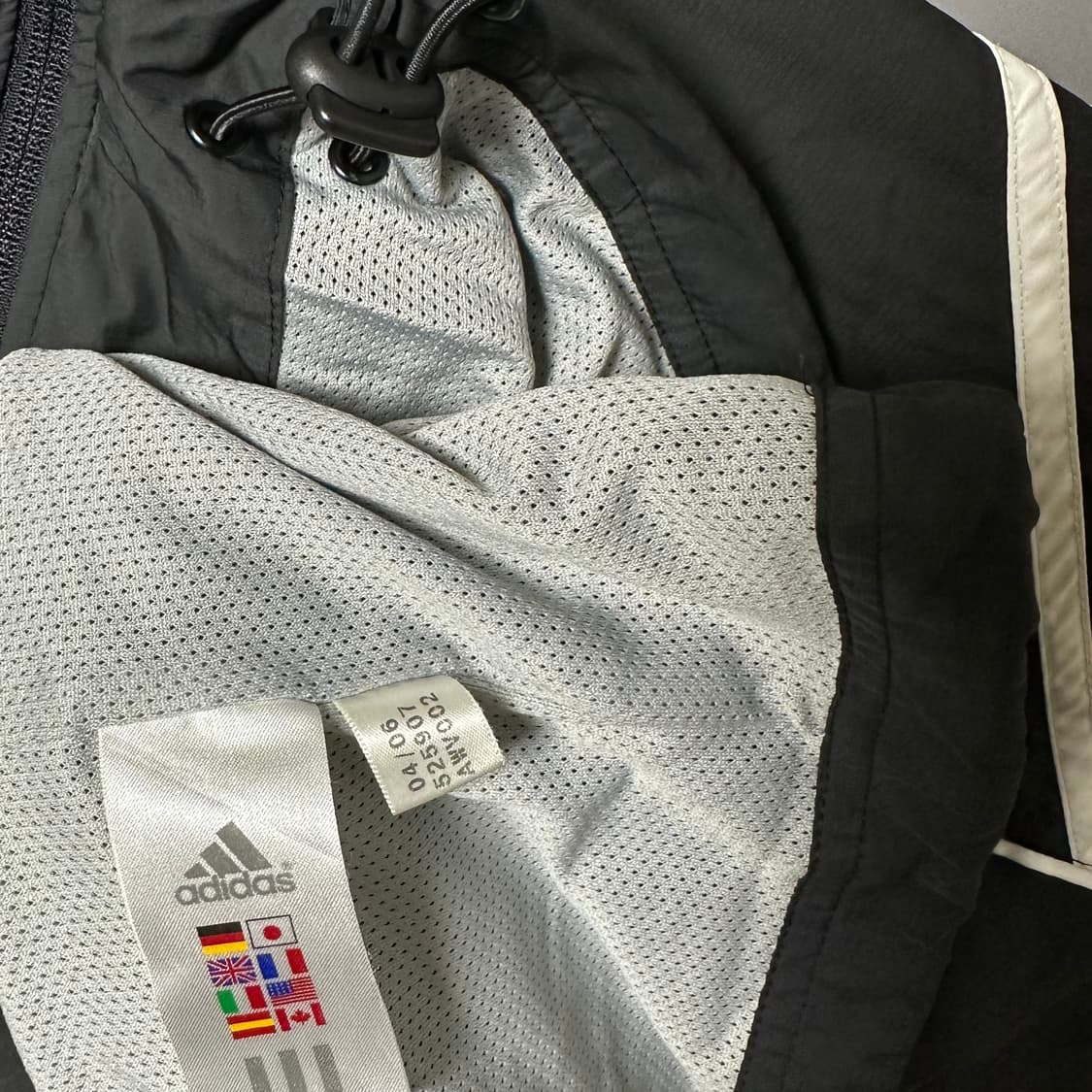 [2XL]아디다스 블랙 바람막이 상품이미지5