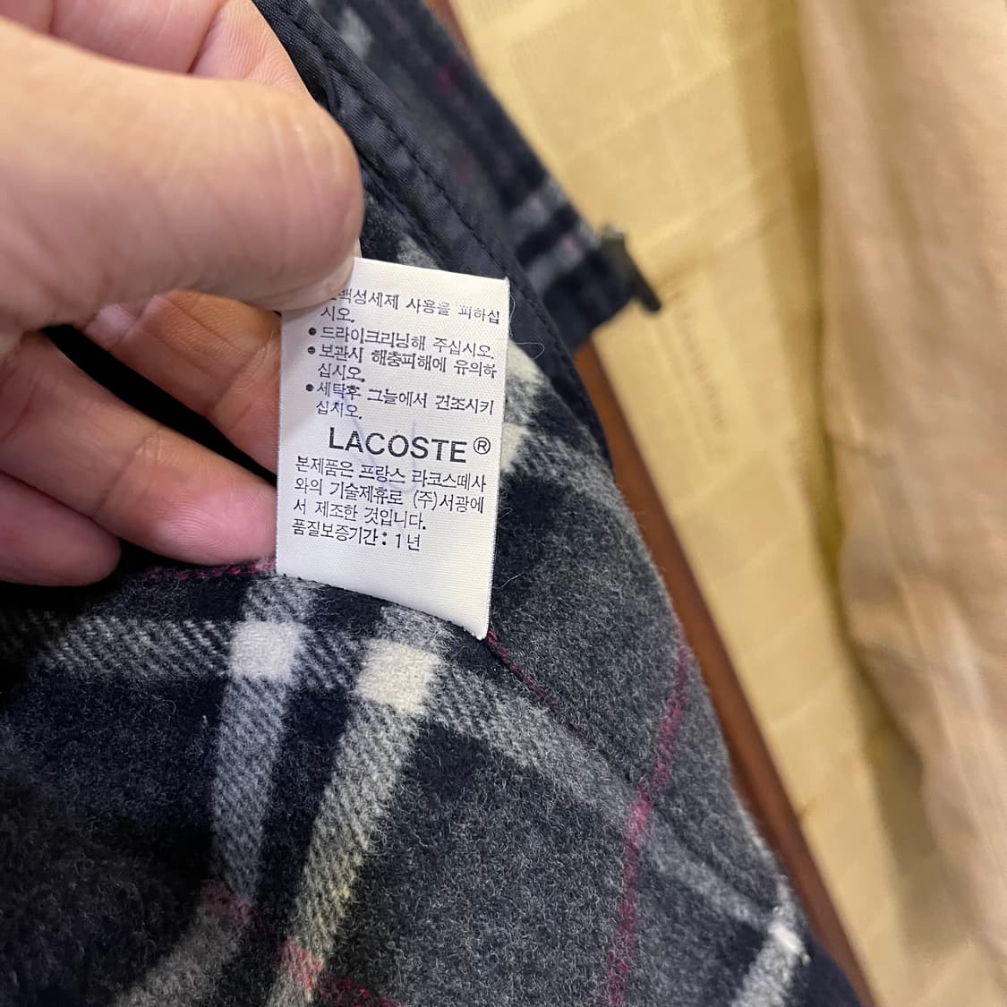 90's Lacoste  모100 캐시미어10 상품이미지8