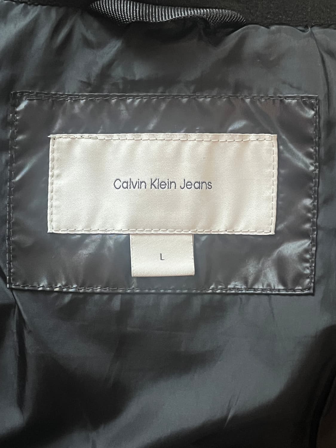 캘빈클라인 패딩L판매 상품이미지3